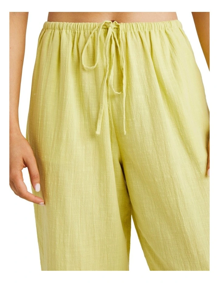 Sun Lovers Beachpant Cover Up in Green image 4