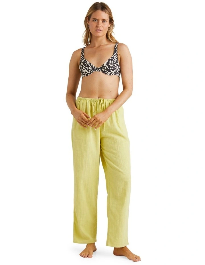 Sun Lovers Beachpant Cover Up in Green image 5