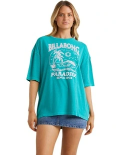 Paradise Palms T-Shirt in Blue