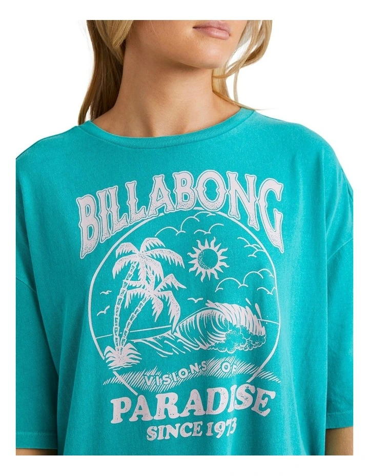 Paradise Palms T-Shirt in Blue image 4
