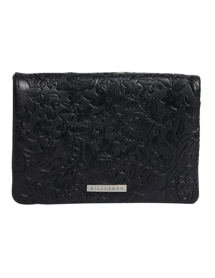 Sweet Mystic Embossed Wallet in Black image 1