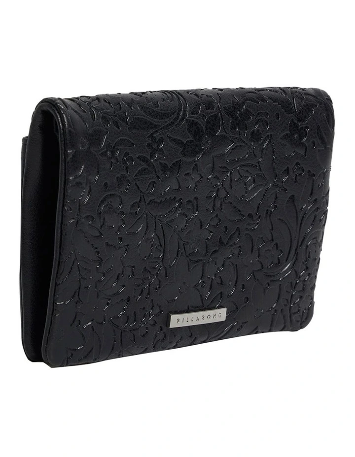 Sweet Mystic Embossed Wallet in Black image 3
