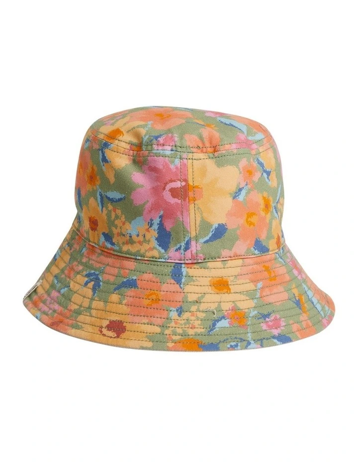 Posy Flip Side Bucket Hat in Cream image 5