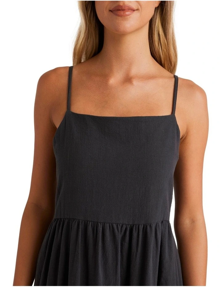 Lost Love Maxi Dress in Black image 4