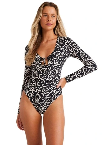 La Isla Bodysuit in Black