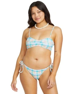 Check The Waves Bikini Bottom in Multi