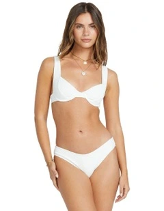 Salt And Sol Bikini Bottom in Crystal