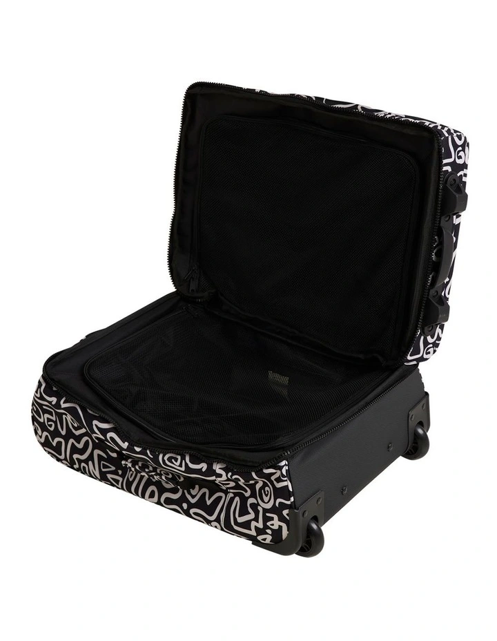 Keep It Rollin Luggage Suitcase in Black image 7