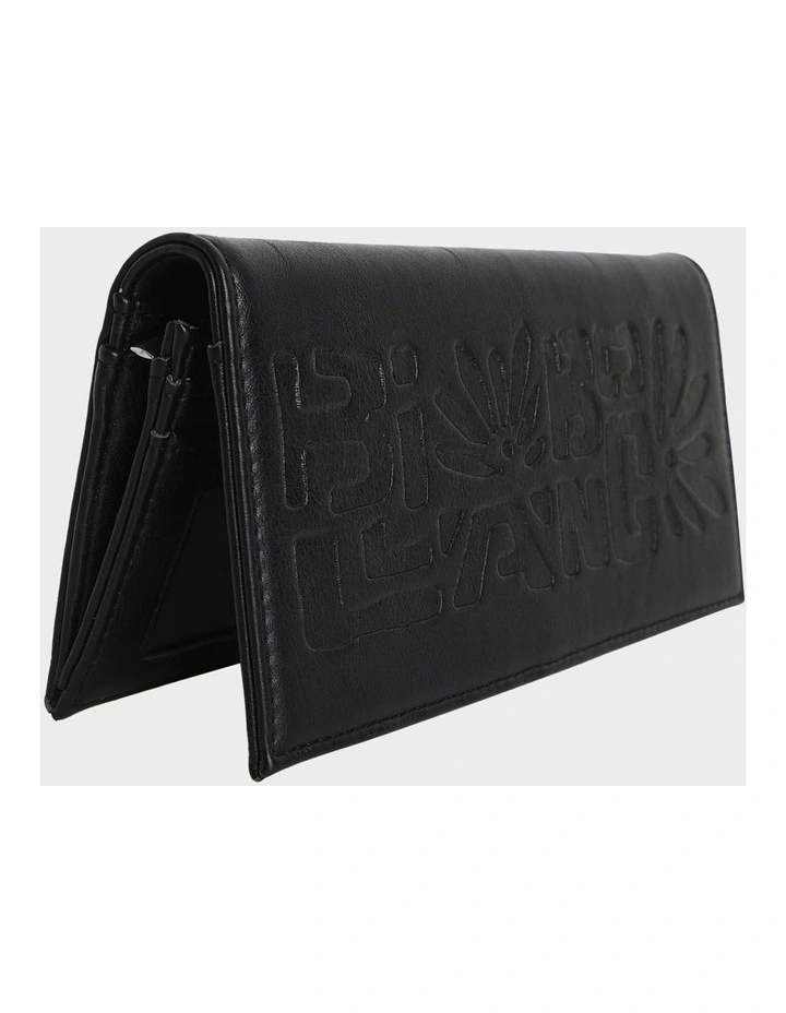 Highest Tide Beach Leather Wallet in Black image 2