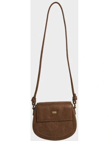 Carry The Rainbow Sling Bag in Moka