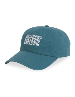 Surf High Dad Cap in Deep Teal