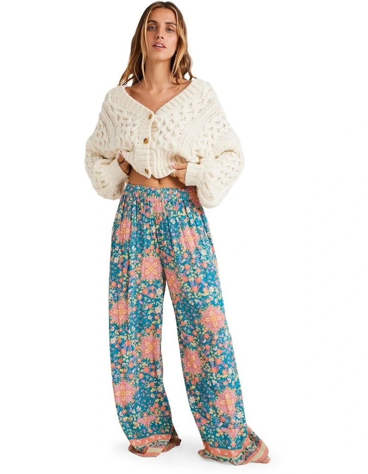 Sunrise Coast Follow Me Pants in Multi image 6