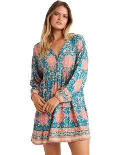 Sunrise Coast La Mer Mini Dress in Multi