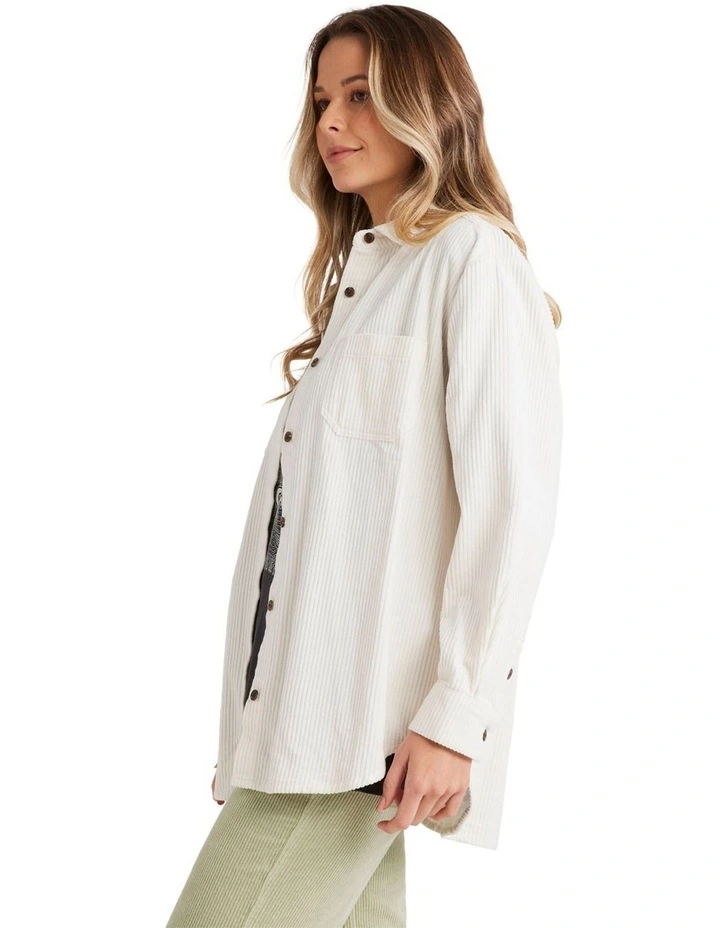 So Stoked Long Sleeve Shirt in Salt Crystal image 2