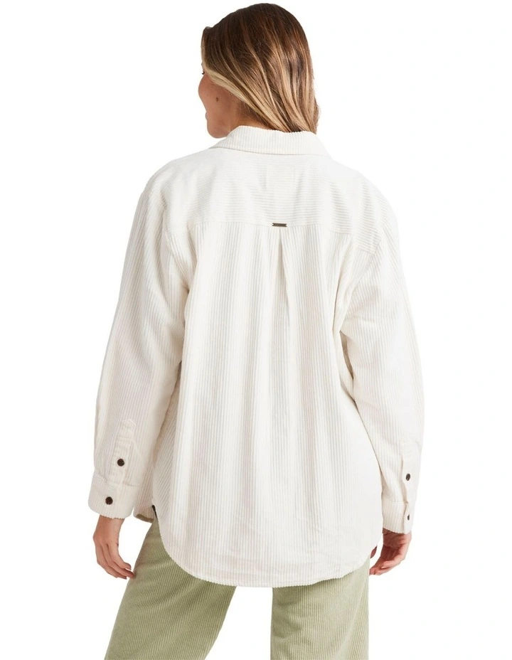 So Stoked Long Sleeve Shirt in Salt Crystal image 3