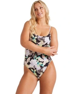 Shadow Tropic One Piece Swimsuit in Multi