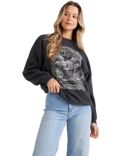 Nirvana Tour T-shirt in Off Black