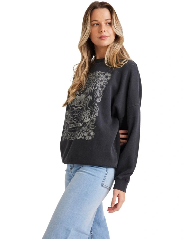 Nirvana Tour T-shirt in Off Black image 3