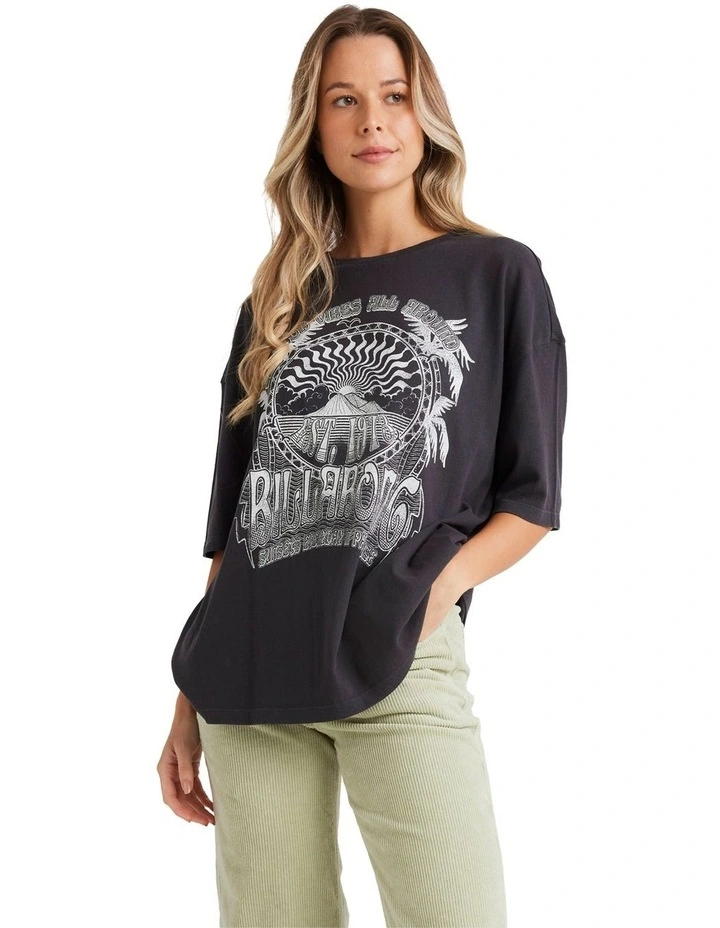 Palm Classics T-shirt in Off Black image 1