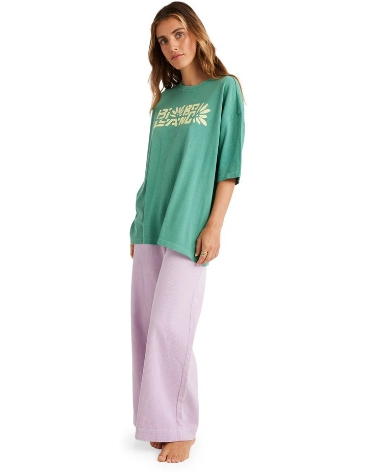 Highest Tide T-shirt in Island Green image 4