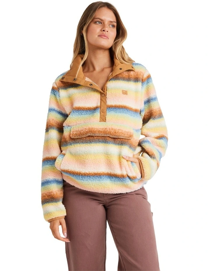 Switchback Fleece Pullover Blue Shadow image 1