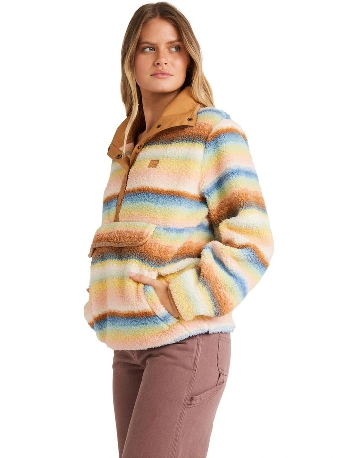 Switchback Fleece Pullover Blue Shadow image 2