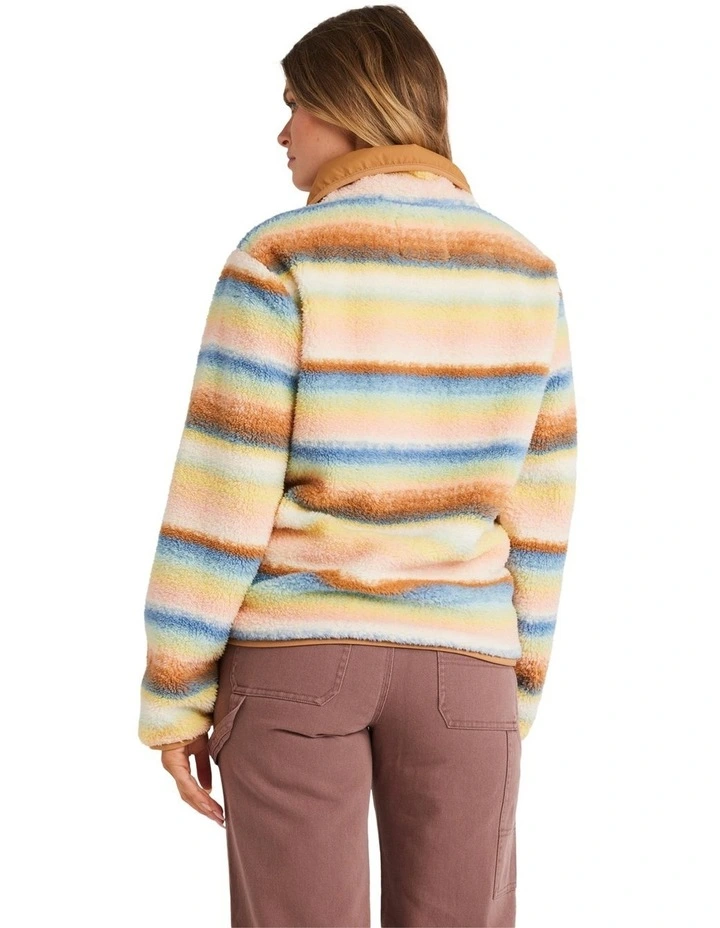 Switchback Fleece Pullover Blue Shadow image 3