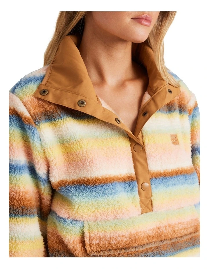 Switchback Fleece Pullover Blue Shadow image 4