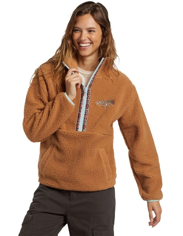 Horizon Half Zip Polar Fleece Sandalwood image 1
