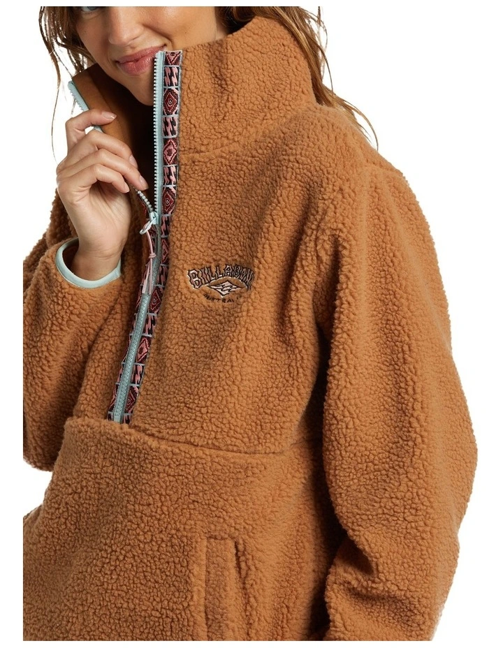 Horizon Half Zip Polar Fleece Sandalwood image 4