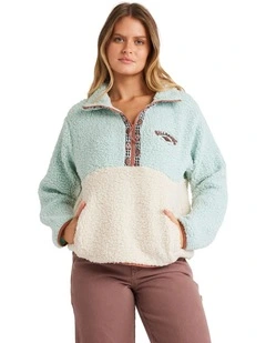 Horizon Fleece Jumper Blue Haze