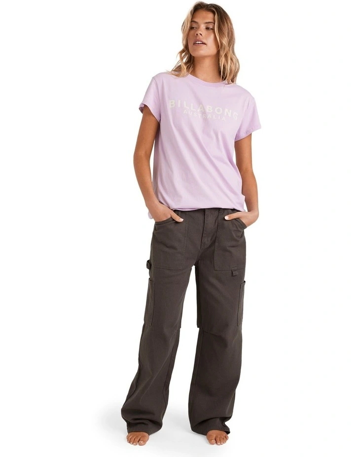 Leia Denim Pants in Off Black image 6