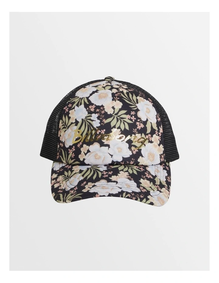 Lost Cove Trucker Hat Off Black image 1