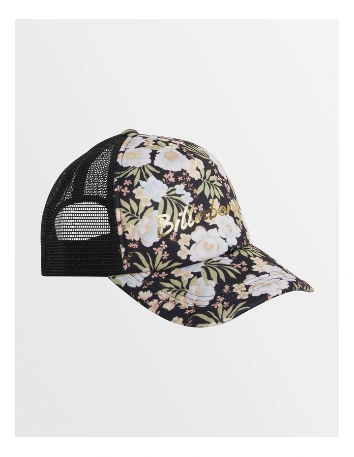 Lost Cove Trucker Hat Off Black image 2