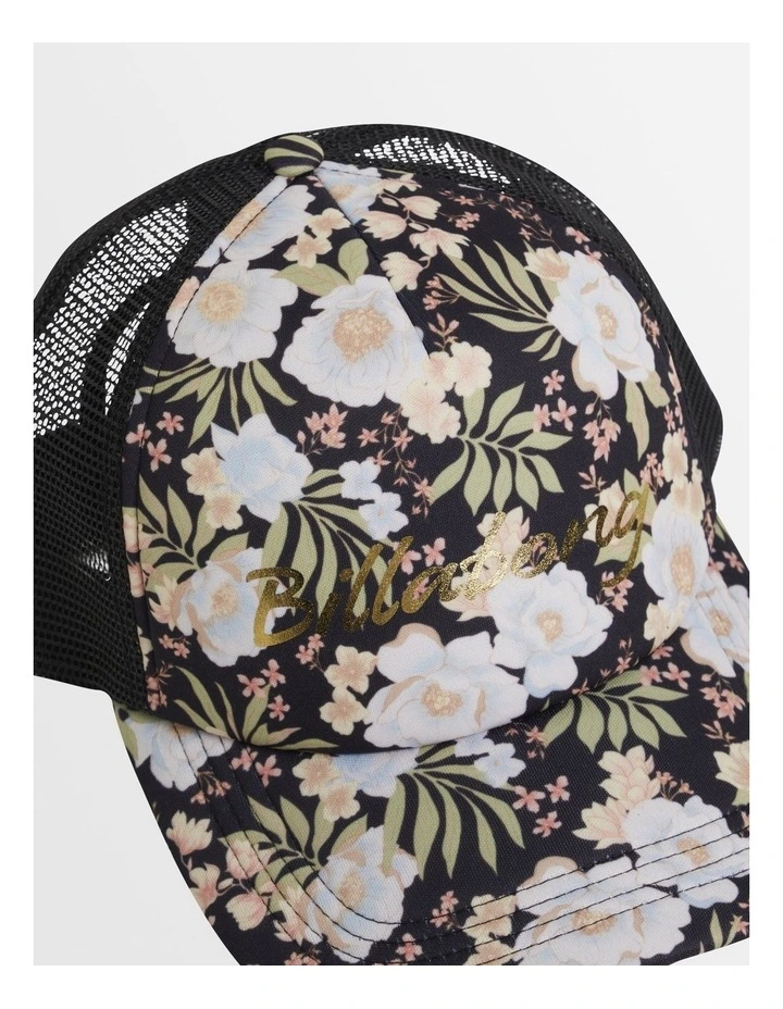 Lost Cove Trucker Hat Off Black image 3