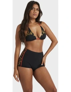 Otis Sand Dune Full Coverage Bikini Bottoms Black