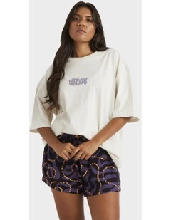 Otis Mangrove Mid Length Sleeves T-shirt in Salt Crystal