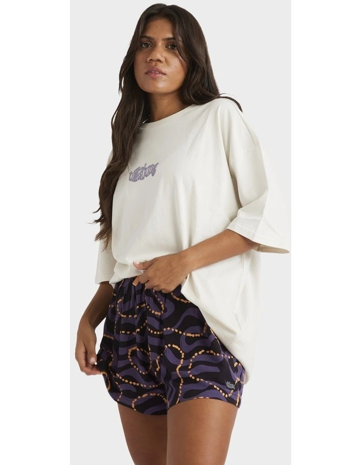 Otis Mangrove Mid Length Sleeves T-shirt in Salt Crystal image 3