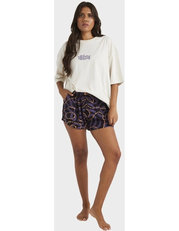 Otis Mangrove Mid Length Sleeves T-shirt in Salt Crystal image 5