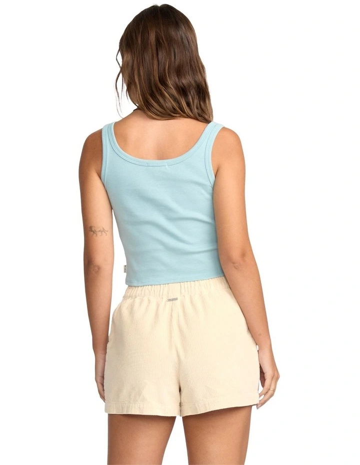 Goddess Knit Tank Top in Blue image 2