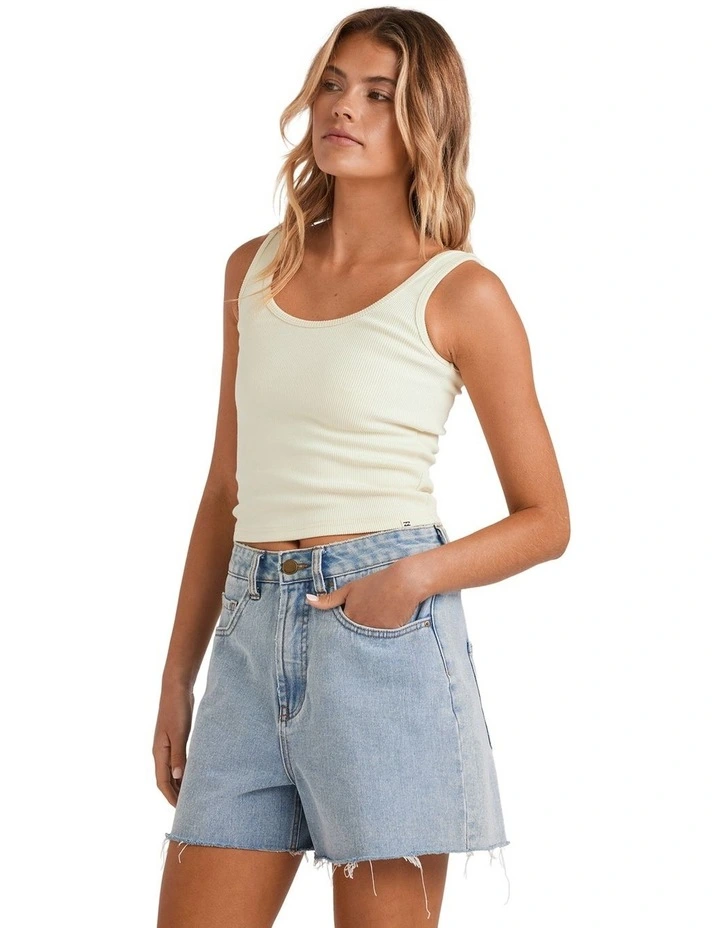 Everyday Tank Top in White image 3