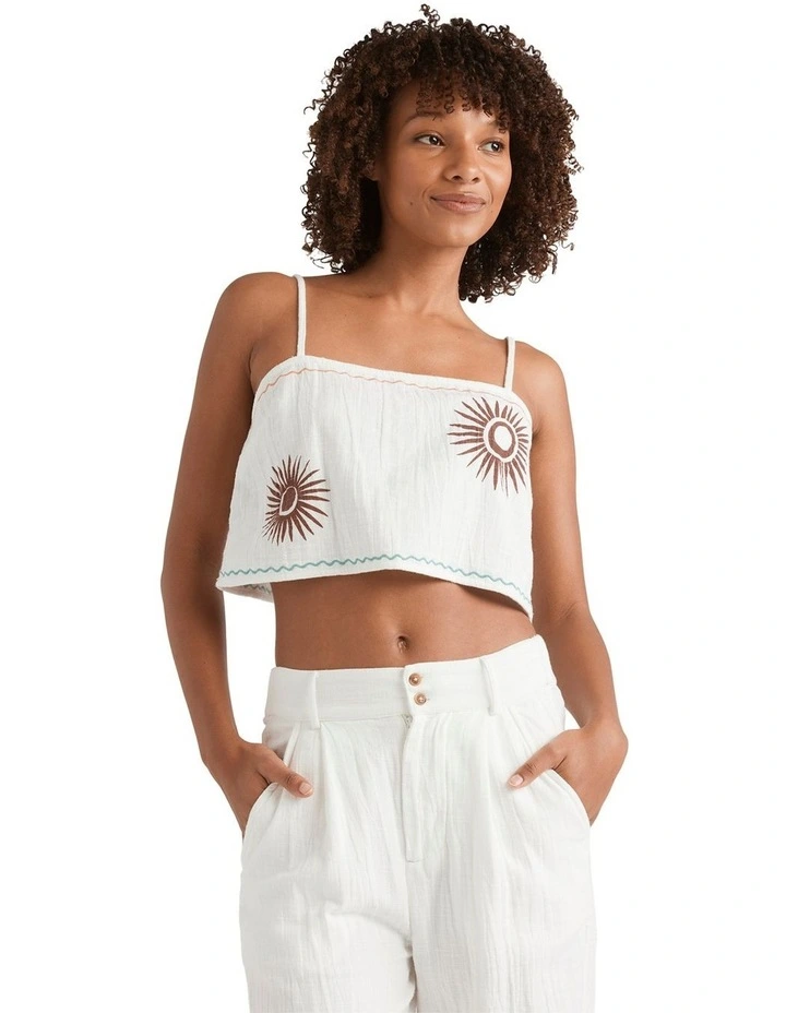 Easy Breezy Top in White image 1