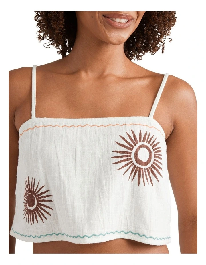 Easy Breezy Top in White image 4