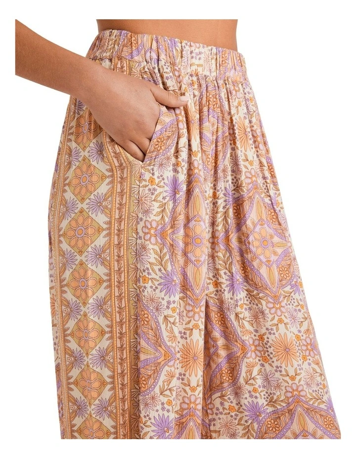 Just For You Elastic Waist Pants in Brown image 4
