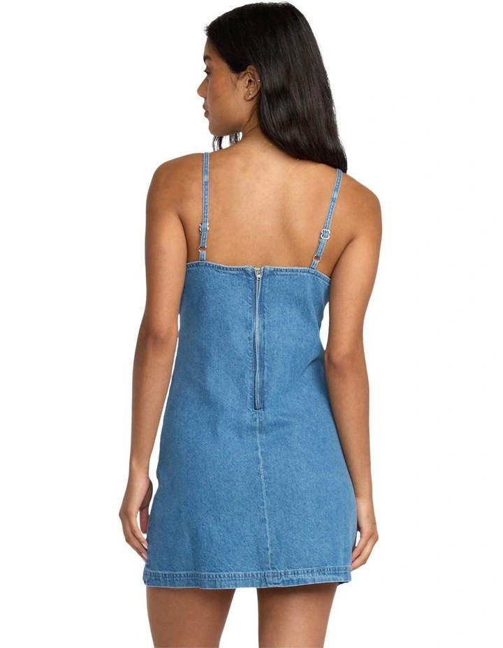 Indigo Skies Mini Dress in Blue image 2