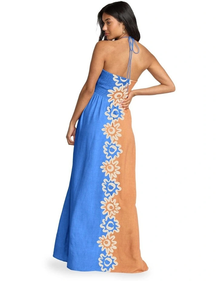 Trippin Drippin Maxi Dress in Multi image 2