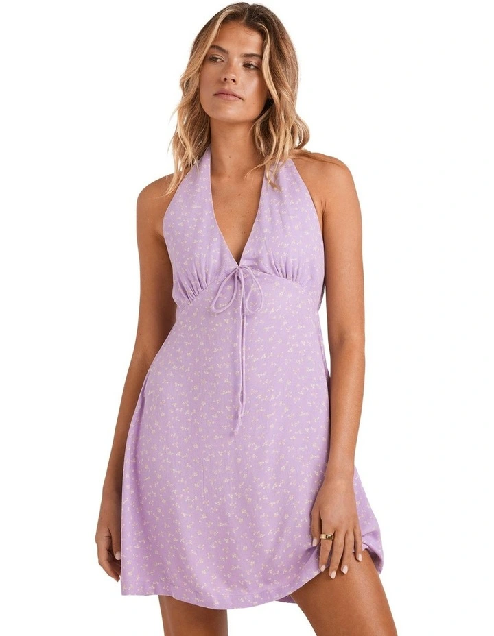 All Around Mini Dress in Purple image 1