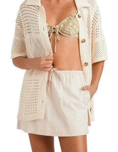 So Simple Mini Skirt in White