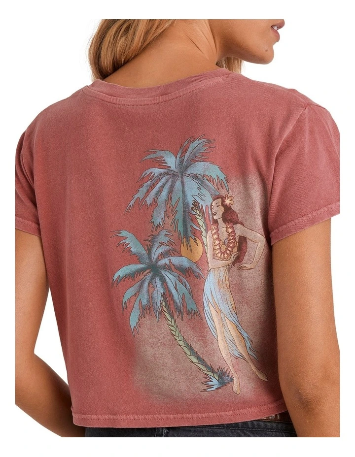 Palmin Camp T-shirt in Red image 4