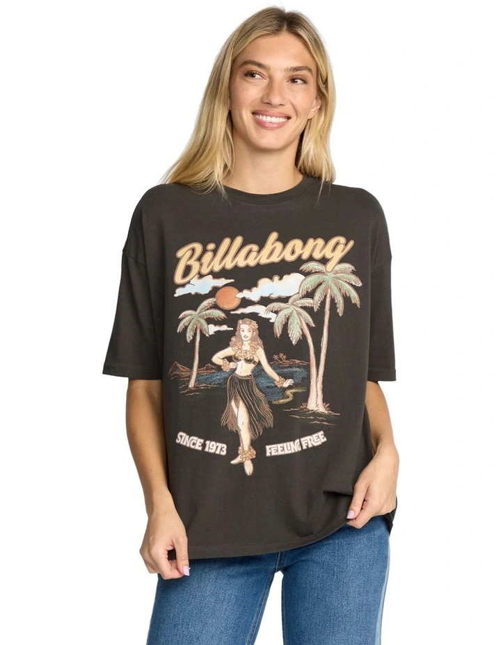 My Sunny Girl T-Shirt in Black image 1